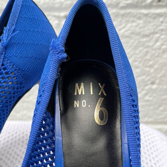 MIX No. 6 Blue 4 inch Heels - Picture 4 of 4